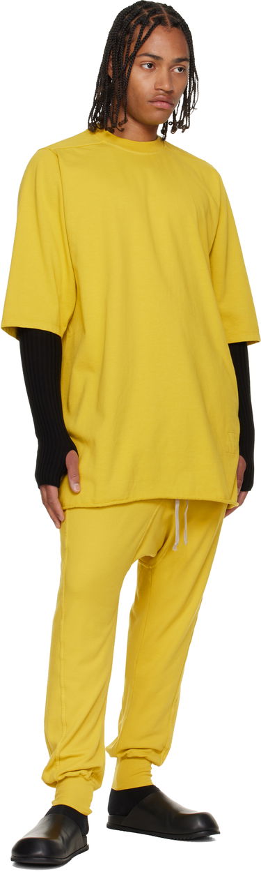 Trenirka Rick Owens DRKSHDW Concordians Drawstring Sweatpants Rumena | DU02E7395 JDB, 3