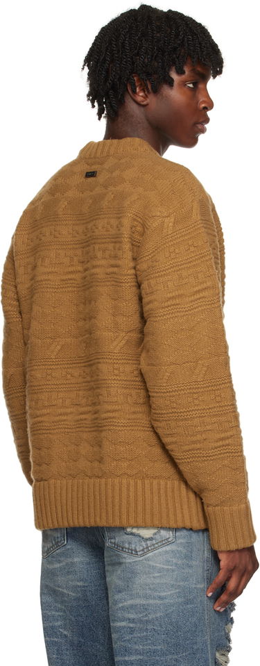 Pleteni pulover ADER ERROR Oversized Knit Sweater Rjava | BMADFWKT0305BG, 2