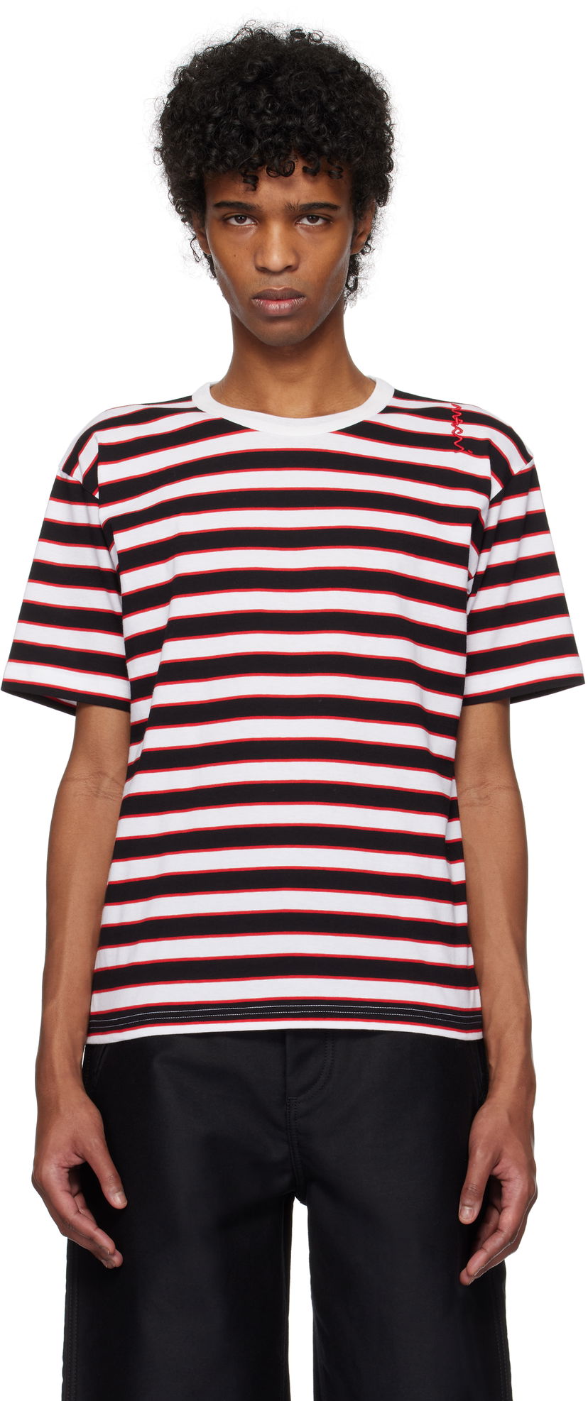 Majica Marni Marni Striped Tee Večbarvna | HUMU0327S0 UTC450