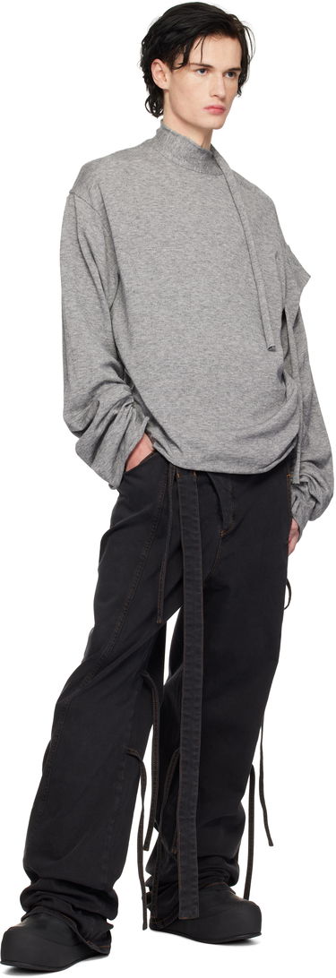 Kavbojke Ottolinger Ottolinger Signature Wrap Jeans Črna | 2217080111, 3