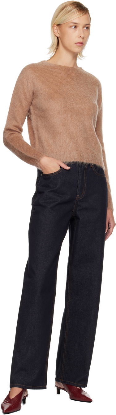 Pleteni pulover Max Mara Aceto Fuzzy Knit Sweater Bež | 2526366122600, 3