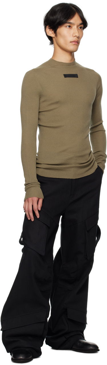 Pleteni pulover HELIOT EMIL HELIOT EMIL Isotropy Knit Long Sleeve Sweater Zelena | PREAW25_M_07_077_DST19, 3