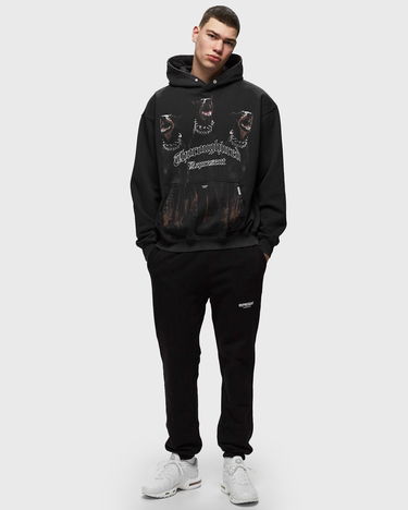 Pulover Represent Clo Represent THOROUGHBRED HOODIE Črna | MLM498-03, 1