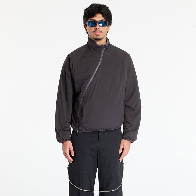 Puhovka Post Archive Faction (PAF) Asymmetrical Zipper Padded River Jacket S Črna | A1-003CC