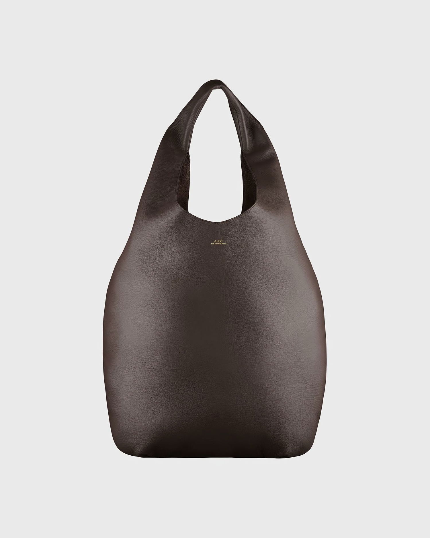 Torba za čez ramo A.P.C. A.P.C. Le Neige Leather Shoulder Bag Rjava | PXCBC-F67008-CAV, 0
