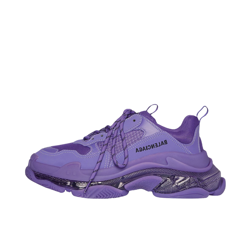 Superge in čevlji Balenciaga Triple S Clear Sole Deep Purple W Lila | 544351W2GA16910
