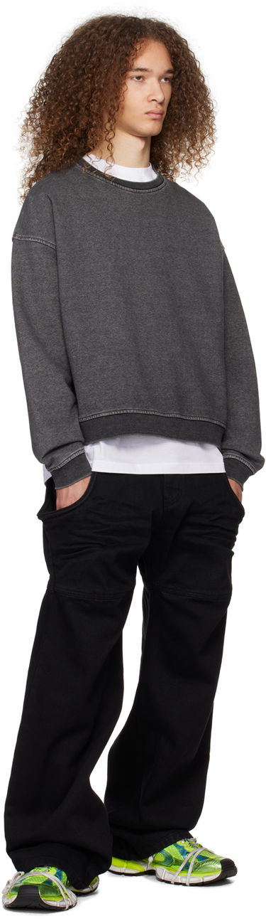 Cargo hlače We11done Wire Relaxed-Fit Jeans Črna | WD-DP0-24-339-M-BK, 3