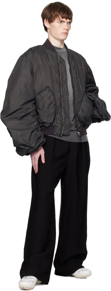 Bomber jakna We11done We11done Washed Nylon Bomber Jacket Črna | WD-JP2-25-059-U-BK, 3