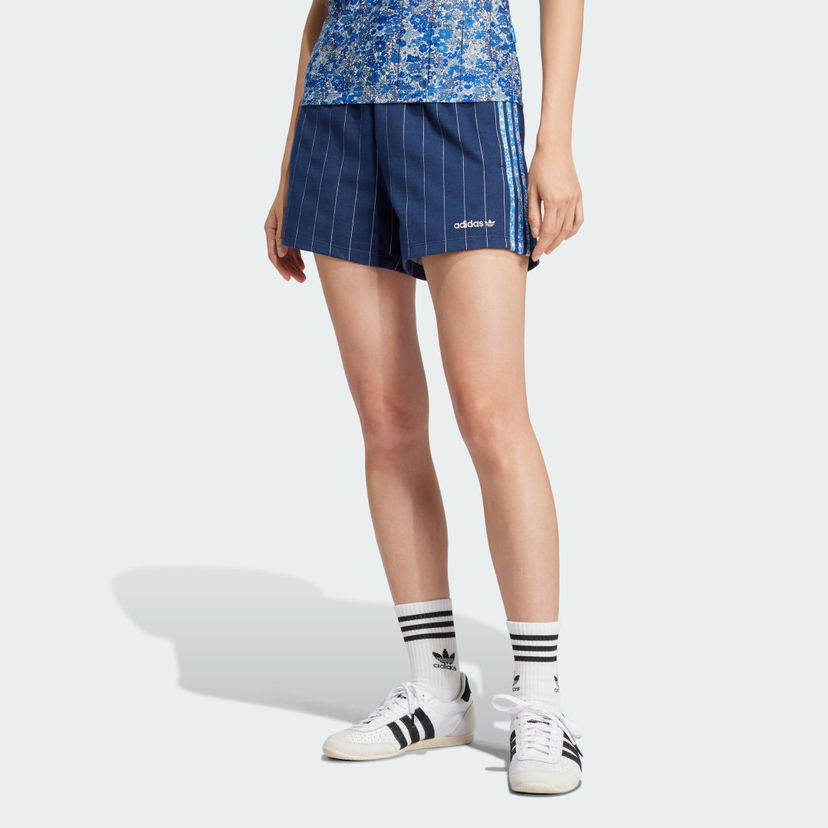 Kratke hlače adidas Originals adidas Originals x Liberty London Tonal Sprinter Shorts Modra | JC5309