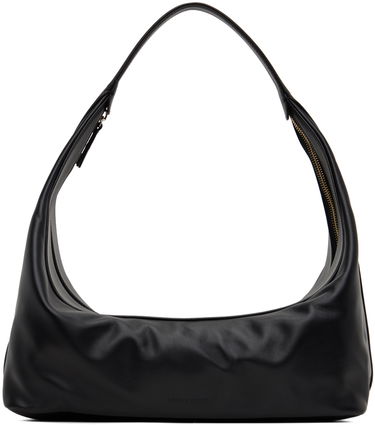 Torba za čez ramo Loulou de Saison Loulou de Saison Lisa Shoulder Bag Črna | LISA, 0