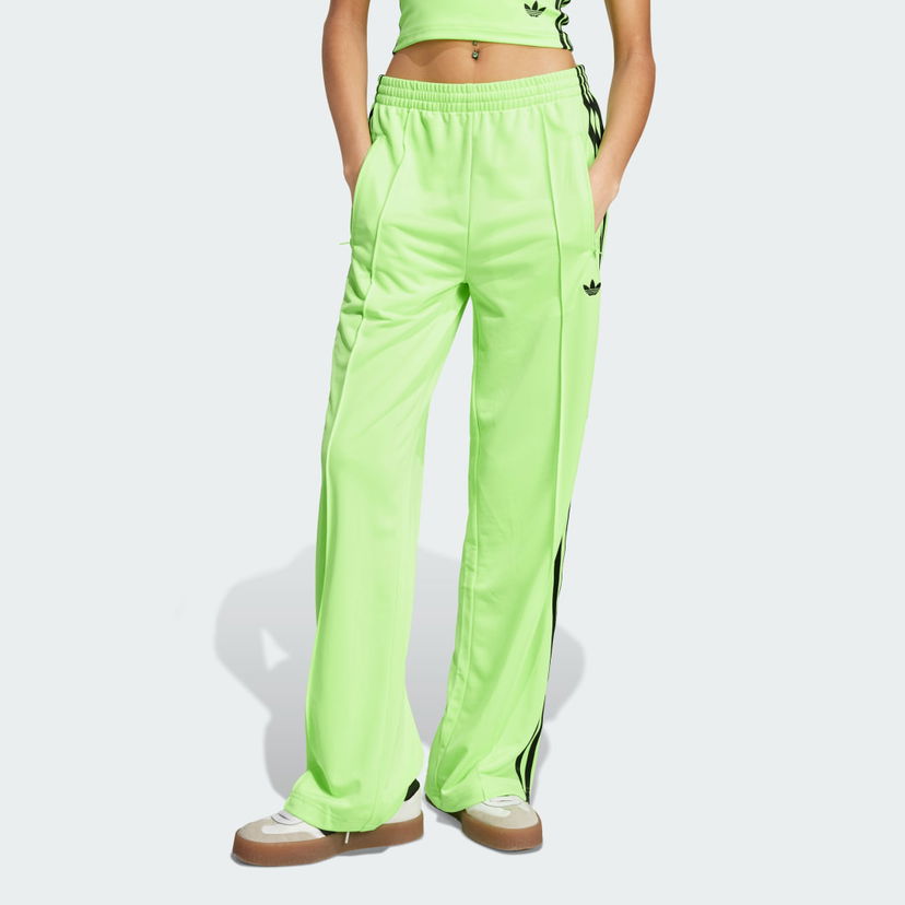 Trenirka adidas Performance Adicolor Classic Firebird Loose Track Pants Zelena | JW1228
