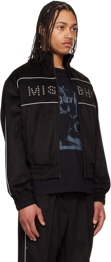 Bomber jakna MISBHV MISBHV Star Faux Suede Track Jacket Črna | 250M401, 1
