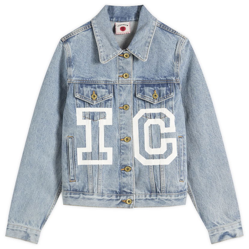 Jakna BBC IceCream ICECREAM Trucker Jacket, Size Large Modra | ICWW25303-LBL