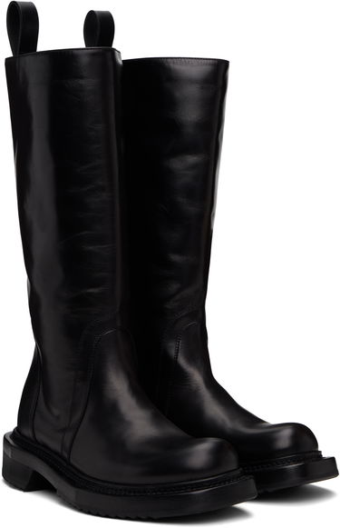 Oblačila Rick Owens Rick Owens Hollywood Cyclops Tall Boots Črna | RP01E7837 LGT, 3