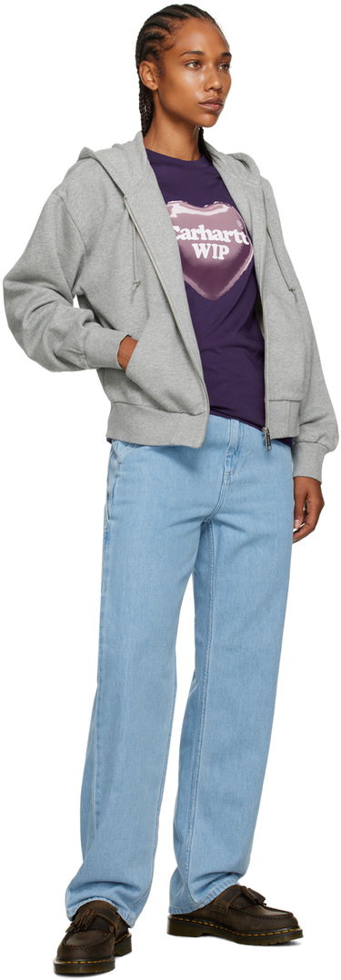 Kavbojke Carhartt WIP Straight Leg Jeans Modra | I031251 0112, 3