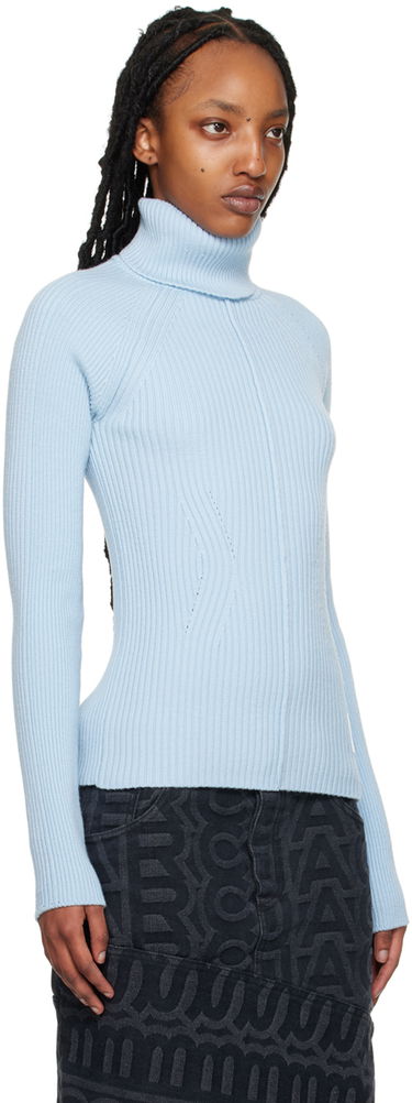 Pleteni pulover Marc Jacobs Marc Jacobs Ribbed Turtleneck Sweater Rumena | N604W07RE22, 4