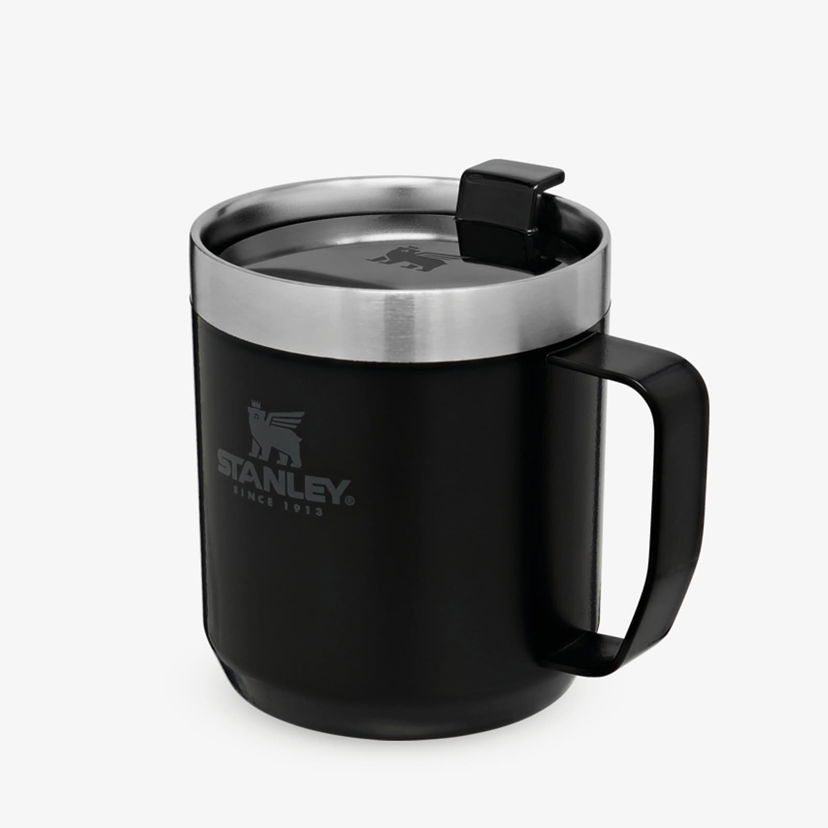 Steklenica za pitje Stanley Stay-Hot Camp Mug 350 ml Črna | 10-09366-006