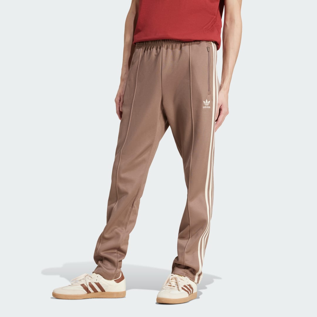 Trenirka adidas Performance Classics Beckenbauer Track Pants Rjava | JP2525, 0