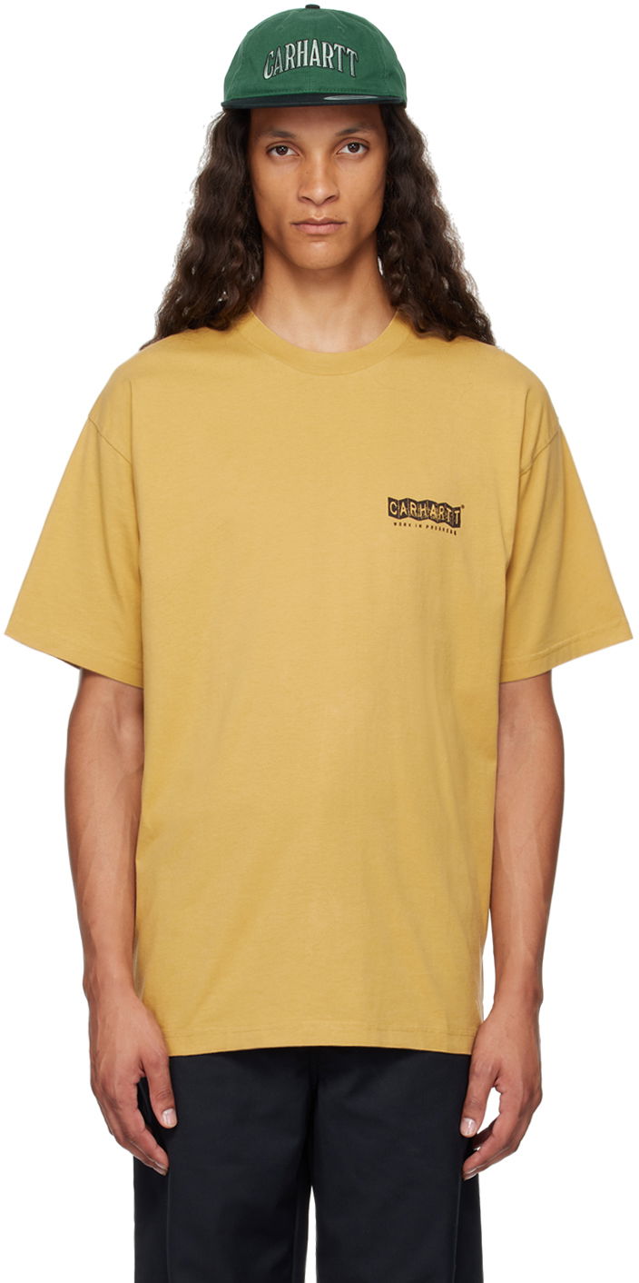 Majica Carhartt WIP Stamp Graphic T-Shirt Rumena | I033670