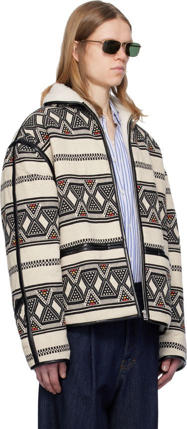Jakna ISABEL MARANT Isabel Marant Nelkis Patterned Jacket Bež | 25PVE0274HB-C1D03H, 1
