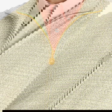 Bomber jakna Drôle de Monsieur Tweed Track Jacket with Cable Knit Sleeves Zelena | G-JT214-CO186-LGN, 5