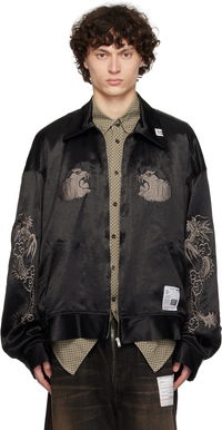 MIHARA YASUHIRO Collared Souvenir Jacket
