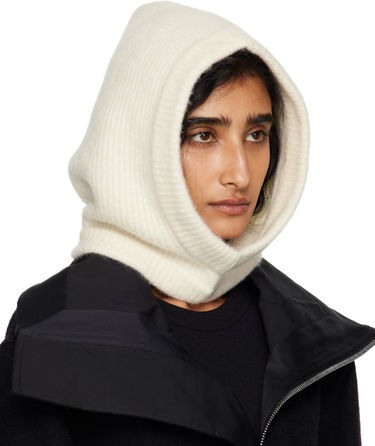 Klobuk Rick Owens Rick Owens Alpaca Knit Hood Črna | RP02E4481 KWP, 3