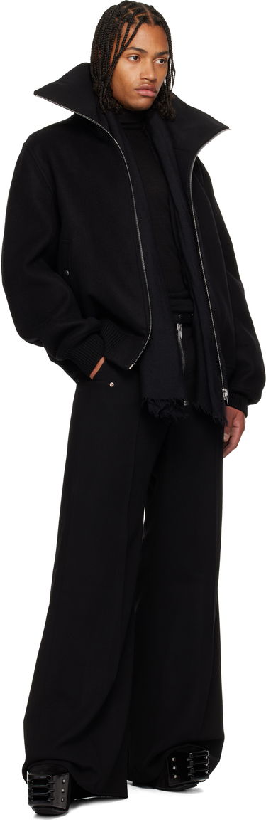 Bomber jakna Rick Owens Concordians Blixa Dracucollar Jacket Črna | RR02E1710 WSF, 3