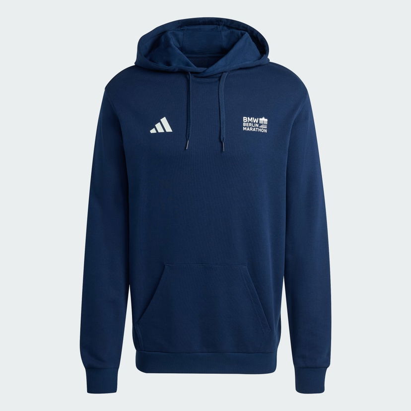 Pulover adidas Performance BMW Berlin-Marathon 2025 City Hoodie Modra | KB9892