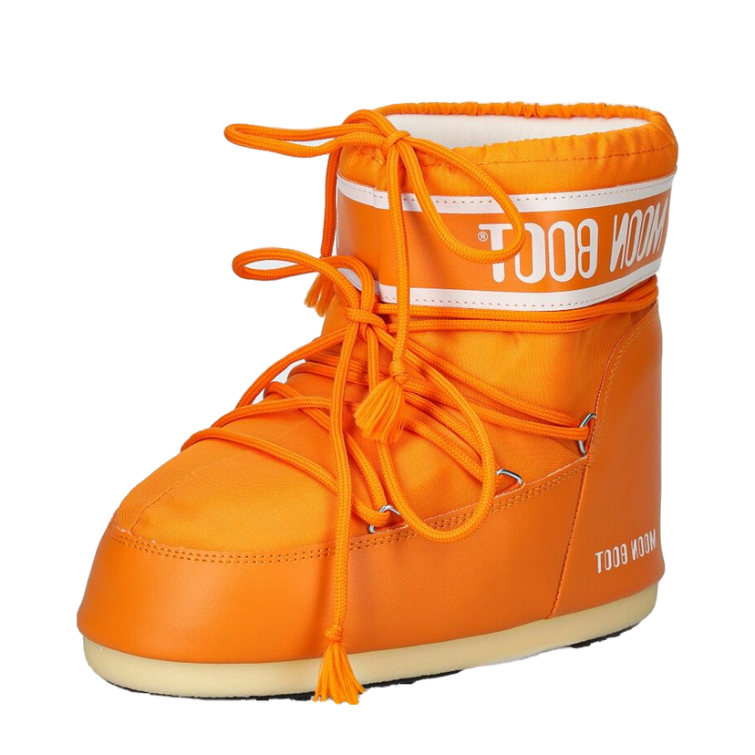 Superge in čevlji Moon Boot MB ICON LOW NYLON Boots Oranžna | 80D1409340.C001