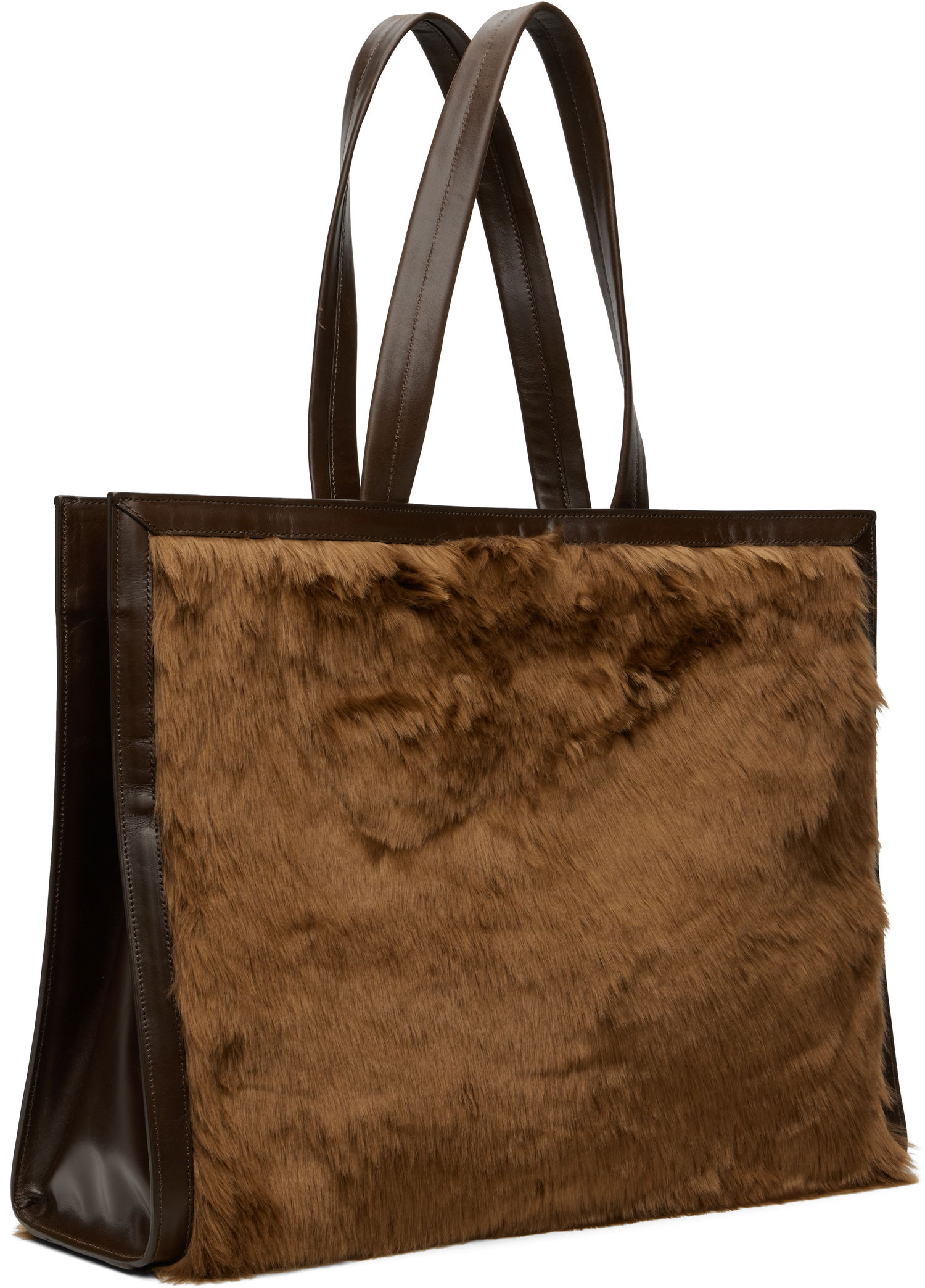 Tote bag Andersson Bell Andersson Bell Linus Fur Tote Bag Rjava | aaa493u, 1