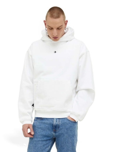 Pulover Converse Court Ready Hoodie Bela | 10020972.A01