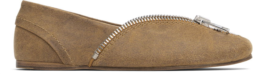 Superge in čevlji JW Anderson Biker Ballerina Flats Rjava | BL0032-LA0319