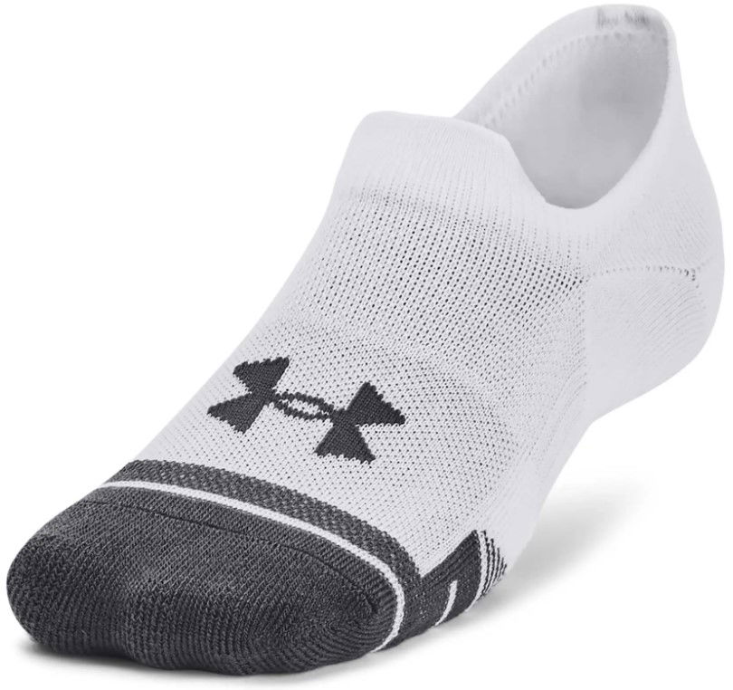 Nogavice Under Armour Perfromance Tech Socks - 3 pack Bela | 1379502-100, 0