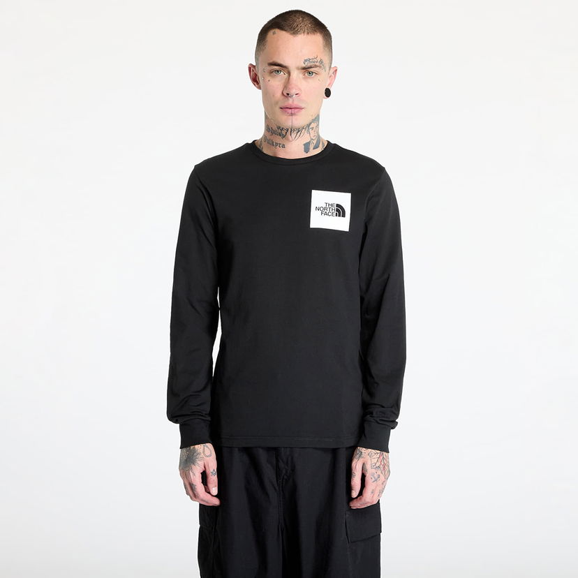 Majica The North Face Longsleeve Fine Tee TNF Black Črna | NF0A8A6PJK31