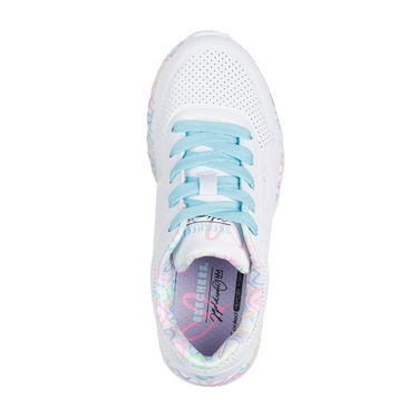 Superge in čevlji Skechers Uno Lite Bela | 314976L-WPTQ, 3