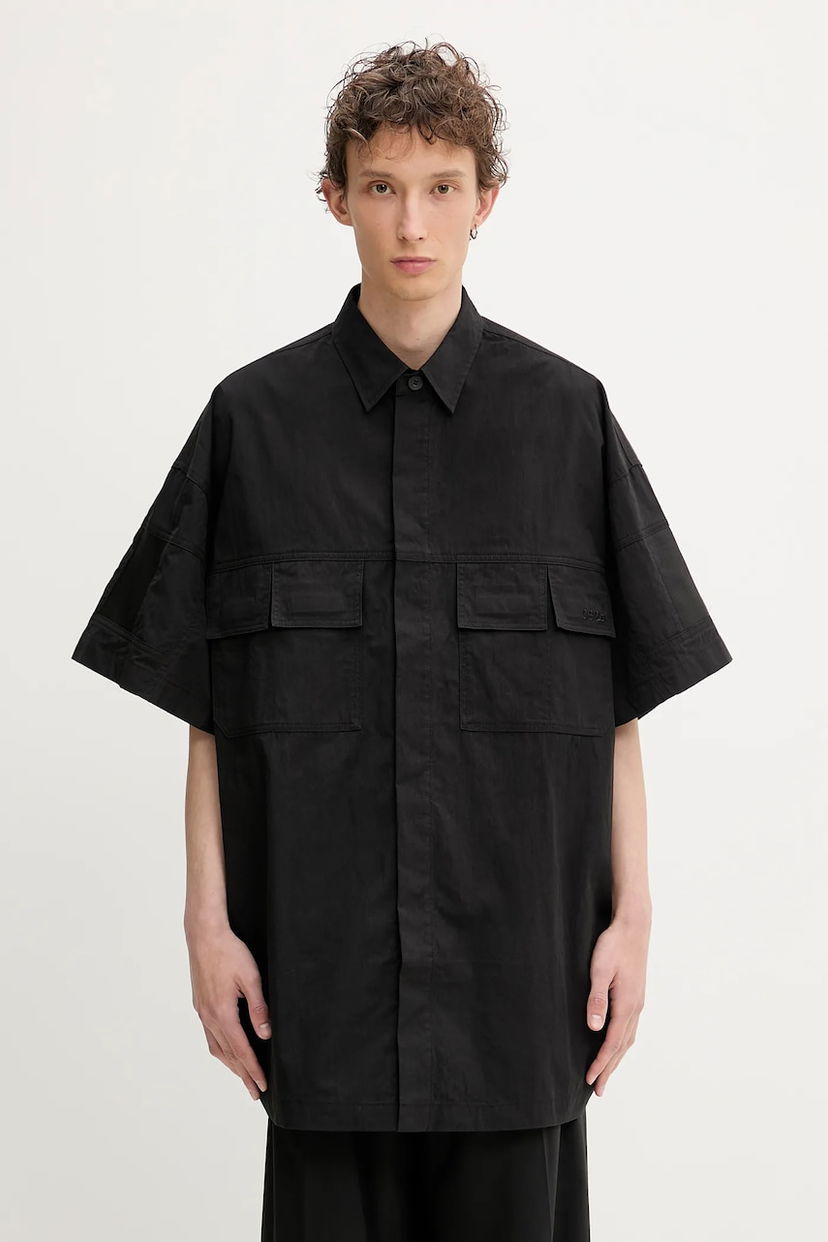 Srajce 032C 032C 'My Own Mind' Relaxed Fit Shirt Črna | S25.MRW.1301.000