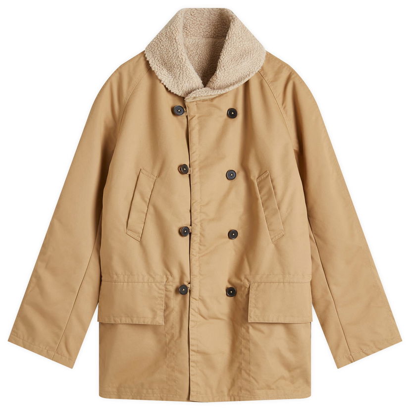 Plašči Universal Works Reversible Mackinaw Jacket Bež | 31107-SND