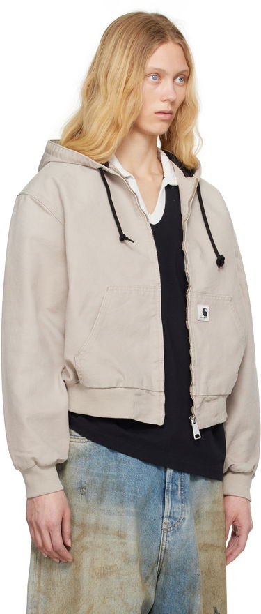 Jakna Carhartt WIP OG Active Cropped Hooded Jacket Bež | I034842 2OR4O, 1