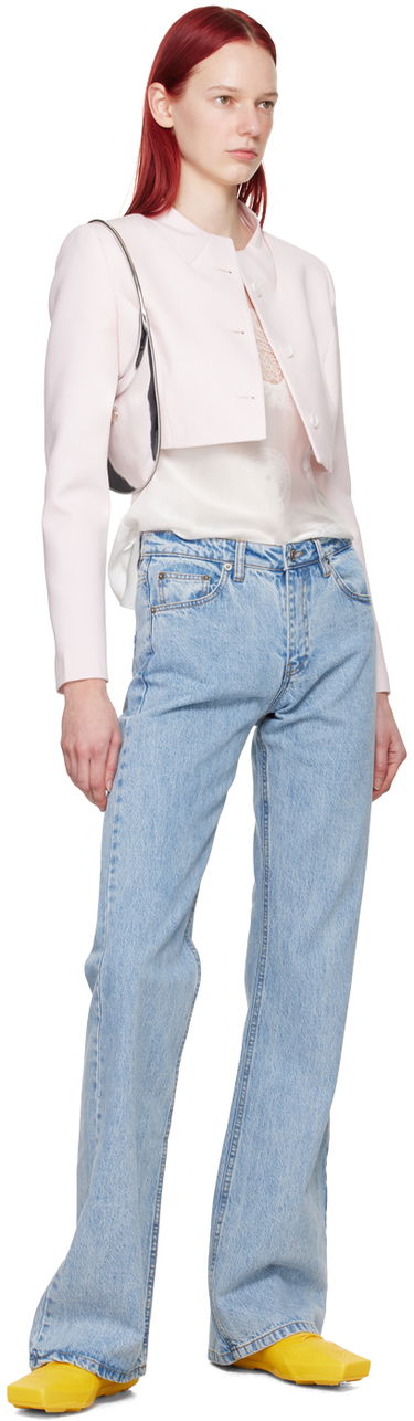 Jakna Coperni Coperni Cropped Jacket Roza | COPV33BIS834, 3
