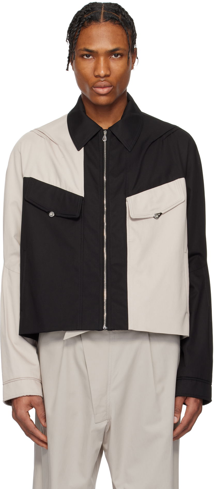 Jakna KIKO KOSTADINOV Kiko Kostadinov Alec K-Dart Zip-Up Jacket Večbarvna | KKSS25J07-50