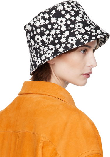 Klobuk Marni Marni Pop Fields Bucket Hat Črna | CLZC0110PS UAC016, 4