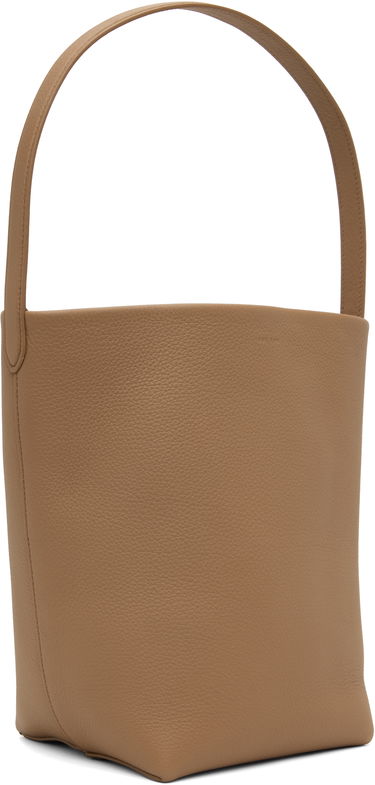 Tote bag The Row Medium Pebbled Leather Tote Bag Rjava | W1313-L129, 1