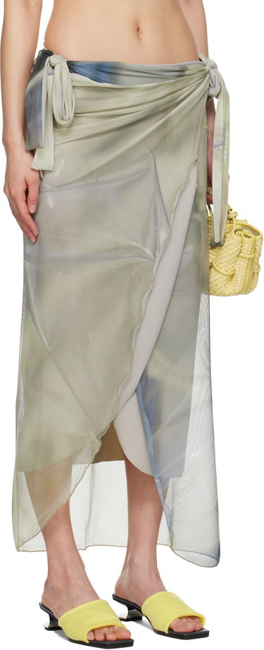 Krila Serapis Draped Tarp Malong Maxi Skirt Večbarvna | SS25_PS_1, 1
