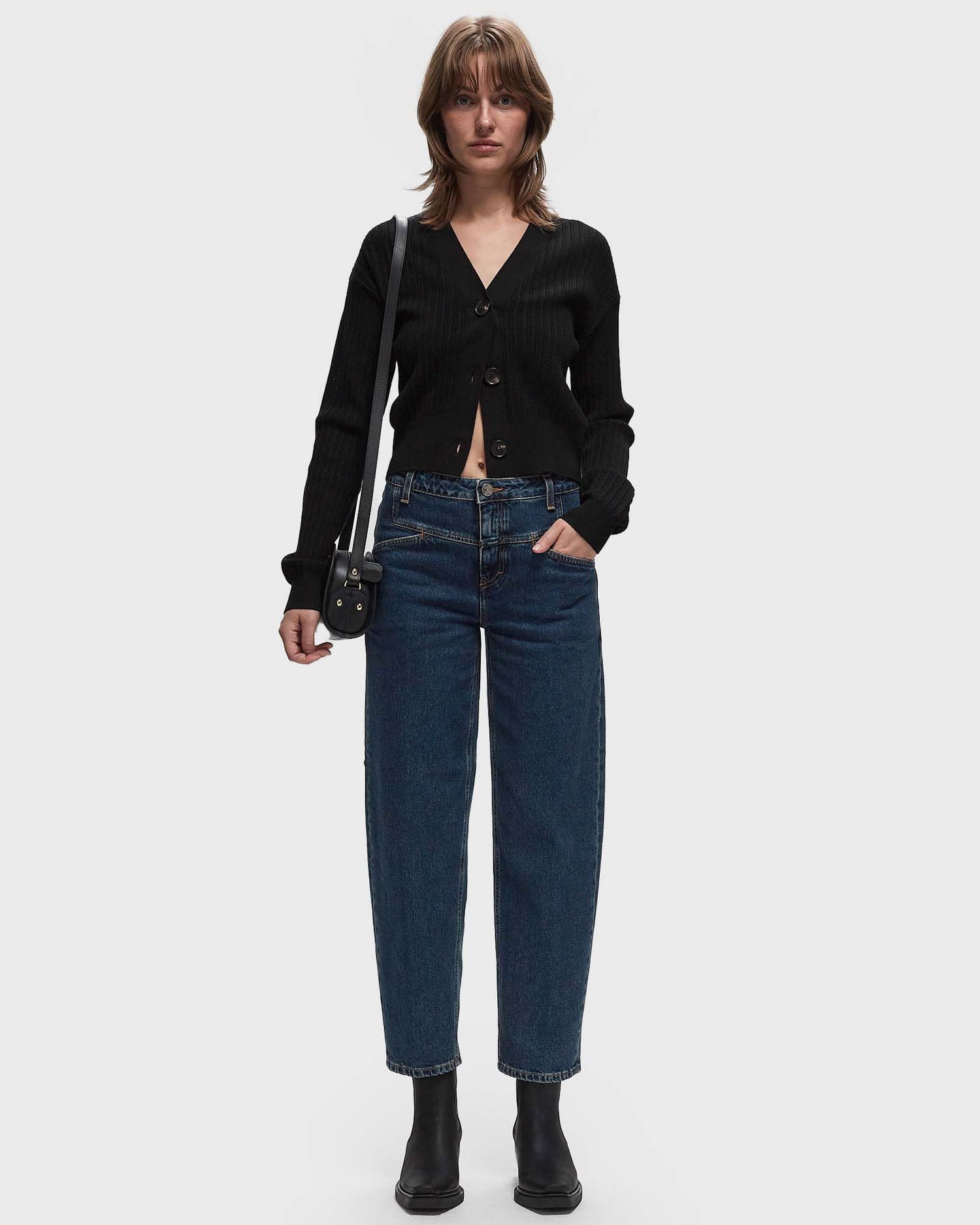 Kavbojke CLOSED Stover-X Relaxed Fit Jeans Modra | C24147-05A-2C-DBL, 1