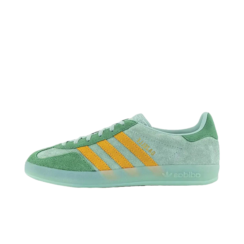 Superge in čevlji adidas Originals Gazelle Indoor Hazy Green Yellow Zelena | IG6783