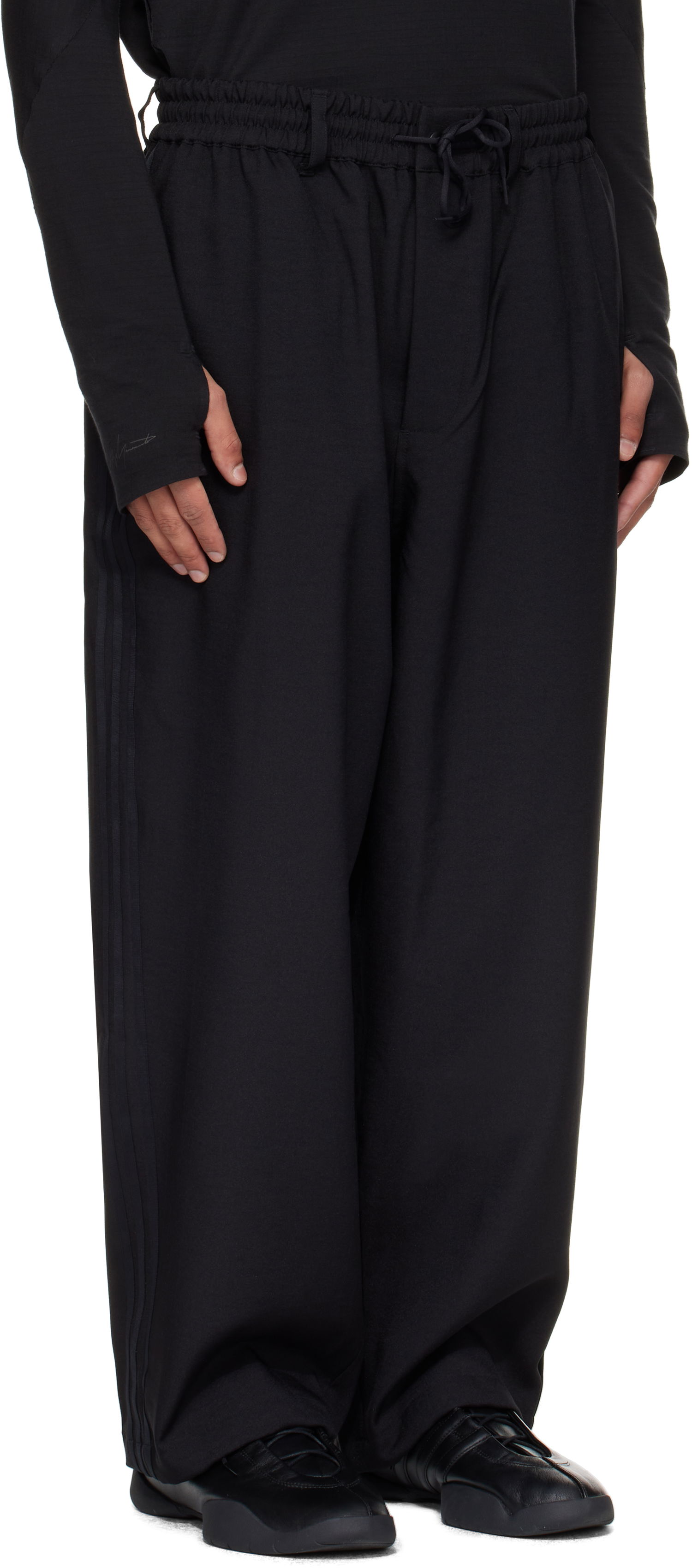 Trenirka Y-3 Y-3 Sport Uniform Track Pants Črna | JW4624, 1