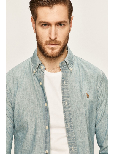 Srajce Polo by Ralph Lauren Denim Shirt Modra | 710548538001