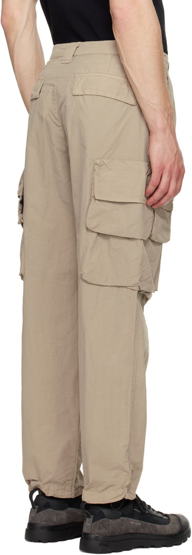 Cargo hlače C.P. Company C.P. Company Flatt Nylon Cargo Pants Bež | 18CMPA170A-005991G, 2