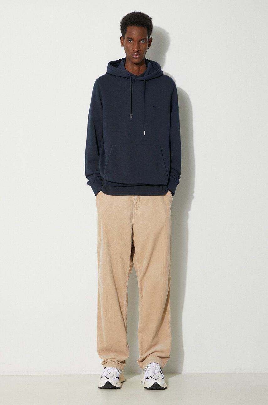 Pulover WOOLRICH Sweatshirt With Hood Modra | CFWOSW0224MRUT3684, 1
